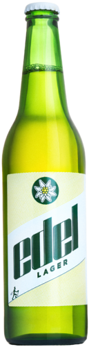 edel lager bottle 500ml